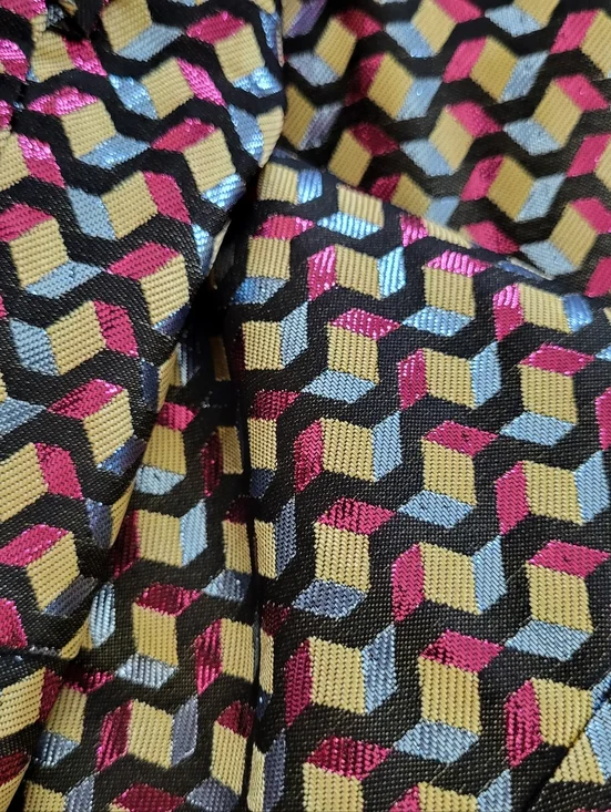 Anthropologie Essential Slim Geometric Jacquard Pants Size 14 Tall NWT - Picture 12 of 12